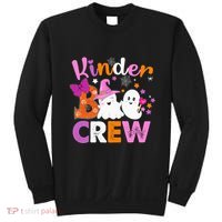 Kinder Boo Crew Kindergarten Teacher Halloween Matching Sweatshirt thumb 0