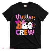 Kinder Boo Crew Kindergarten Teacher Halloween Matching T-Shirt thumb 0