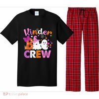 Kinder Boo Crew Kindergarten Teacher Halloween Matching Pajama Set thumb 0