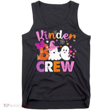 Kinder Boo Crew Kindergarten Teacher Halloween Matching Tank Top