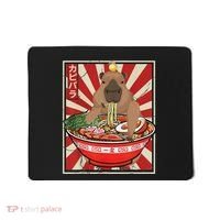Kawaii Bird Capybara Eating Ramen Noodles Anime Japanese Mousepad thumb 0