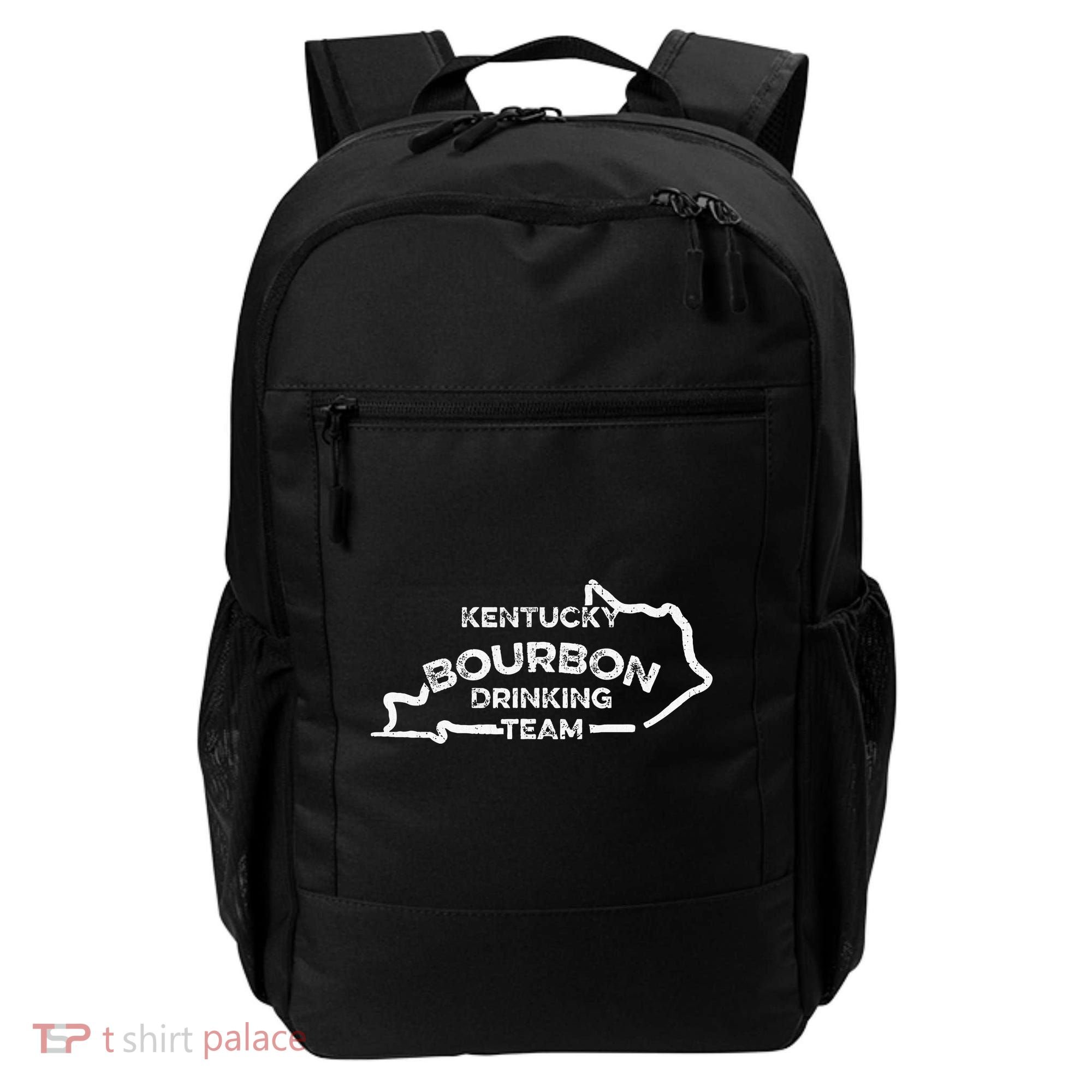 Kentucky Bourbon Drinking Team State Whiskey Lover Backpack