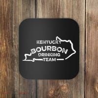 Kentucky Bourbon Drinking Team State Whiskey Lover Coaster thumb 0