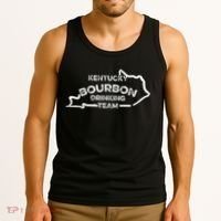 Kentucky Bourbon Drinking Team State Whiskey Lover Tank Top thumb 3
