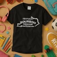 Kentucky Bourbon Drinking Team State Whiskey Lover Kids T-Shirt thumb 3