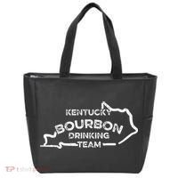 Kentucky Bourbon Drinking Team State Whiskey Lover Tote Bag thumb 0