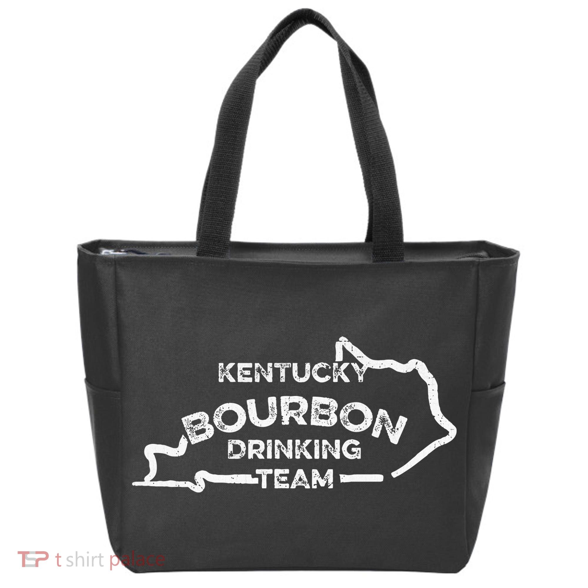 Kentucky Bourbon Drinking Team State Whiskey Lover Tote Bag