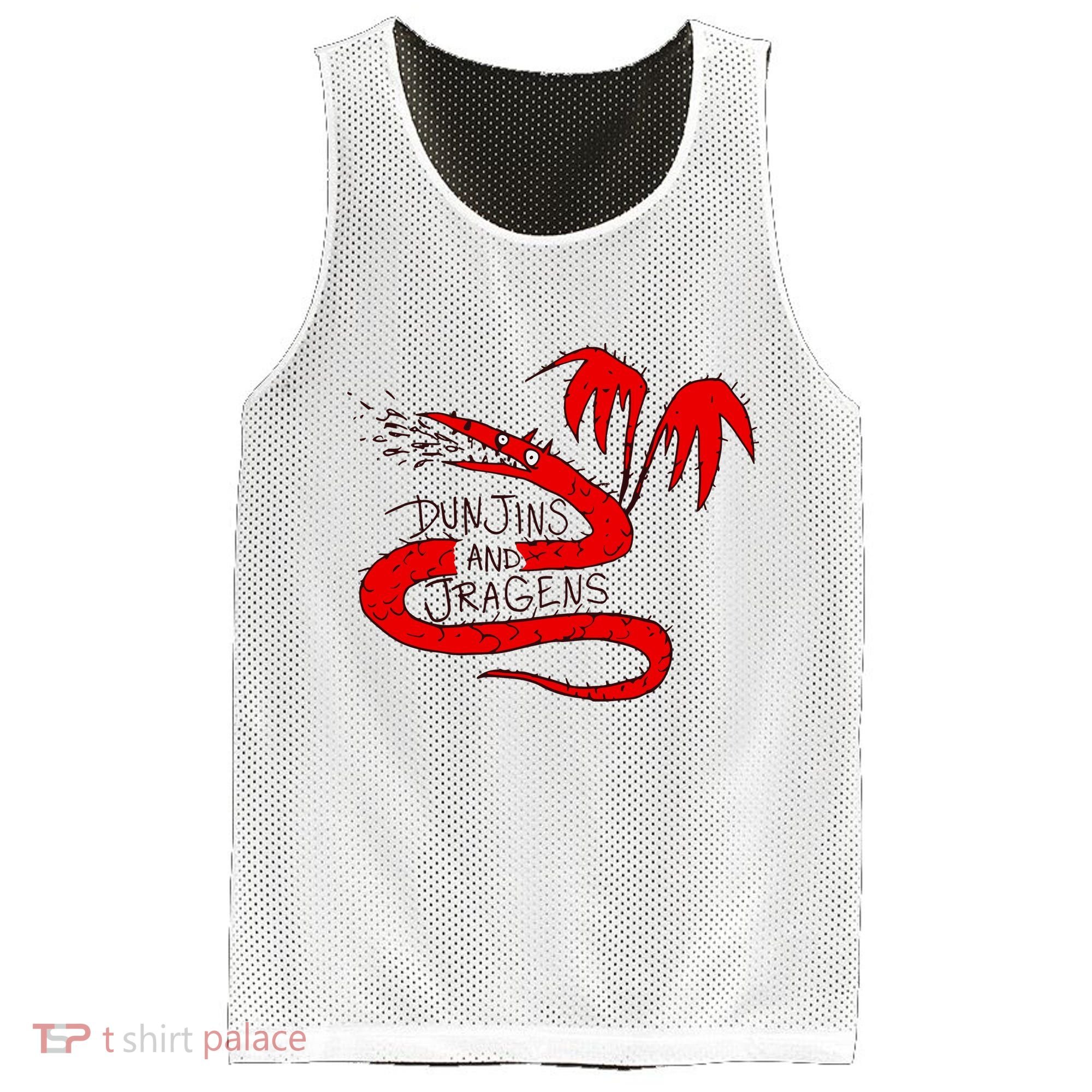 Kyle Beaudette Dunjins And Jragens Mesh Reversible Basketball Jersey Tank