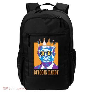 Kawaii Bitcoin Daddy Trump Crypto King Bitcoin Chill Bullrun Backpack
