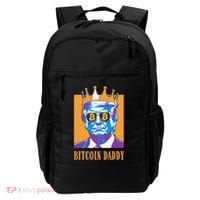 Kawaii Bitcoin Daddy Trump Crypto King Bitcoin Chill Bullrun Backpack thumb 0