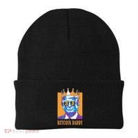 Kawaii Bitcoin Daddy Trump Crypto King Bitcoin Chill Bullrun Beanie thumb 0