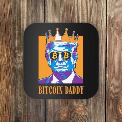 Kawaii Bitcoin Daddy Trump Crypto King Bitcoin Chill Bullrun Coaster