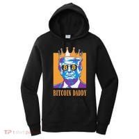 Kawaii Bitcoin Daddy Trump Crypto King Bitcoin Chill Bullrun Women's Hoodie thumb 0