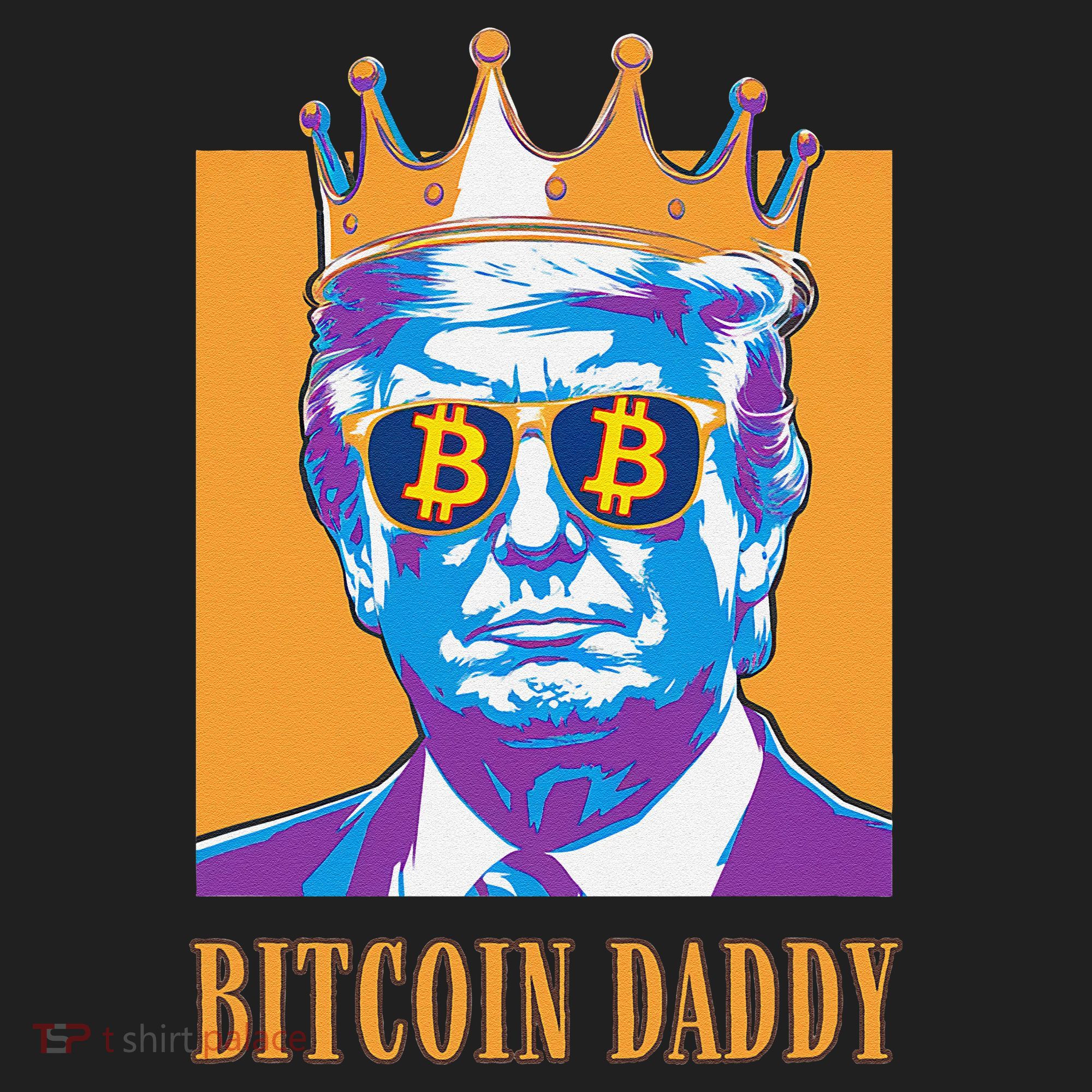 Kawaii Bitcoin Daddy Trump Crypto King Bitcoin Chill Bullrun Tumbler