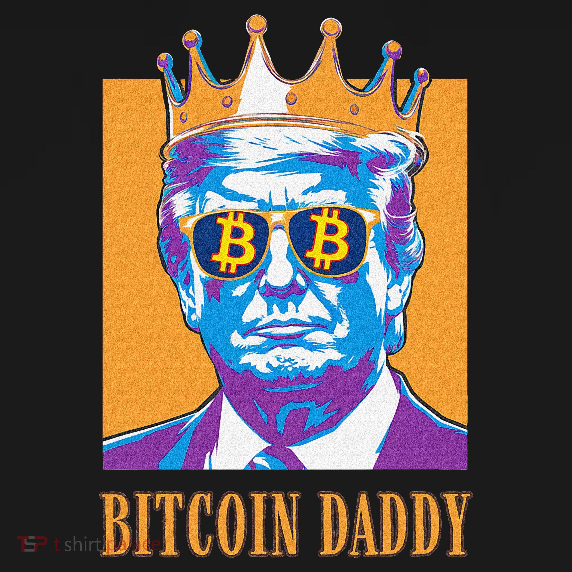 Kawaii Bitcoin Daddy Trump Crypto King Bitcoin Chill Bullrun Women's Tank Top