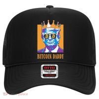 Kawaii Bitcoin Daddy Trump Crypto King Bitcoin Chill Bullrun Hat thumb 0
