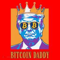 Kawaii Bitcoin Daddy Trump Crypto King Bitcoin Chill Bullrun Santa Hat thumb 1