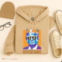Kawaii Bitcoin Daddy Trump Crypto King Bitcoin Chill Bullrun Hoodie thumb 4