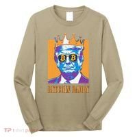 Kawaii Bitcoin Daddy Trump Crypto King Bitcoin Chill Bullrun Long Sleeve Shirt thumb 0