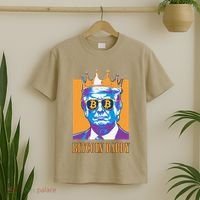 Kawaii Bitcoin Daddy Trump Crypto King Bitcoin Chill Bullrun T-Shirt thumb 2