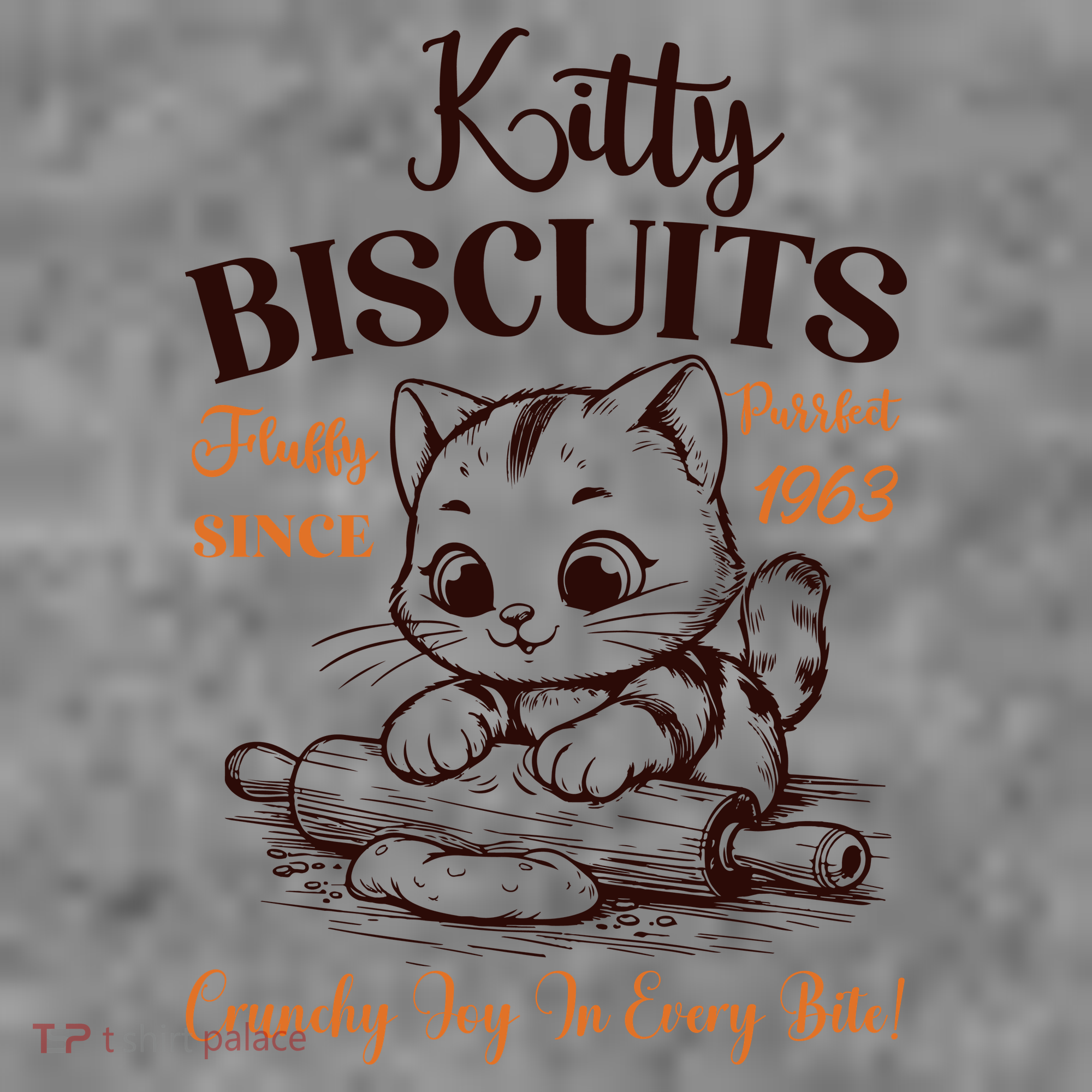 Kitty Biscuits Fluffy Purrfect Since 1963 Toddler Hoodie
