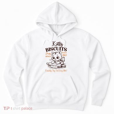 Kitty Biscuits Fluffy Purrfect Since 1963 Hoodie