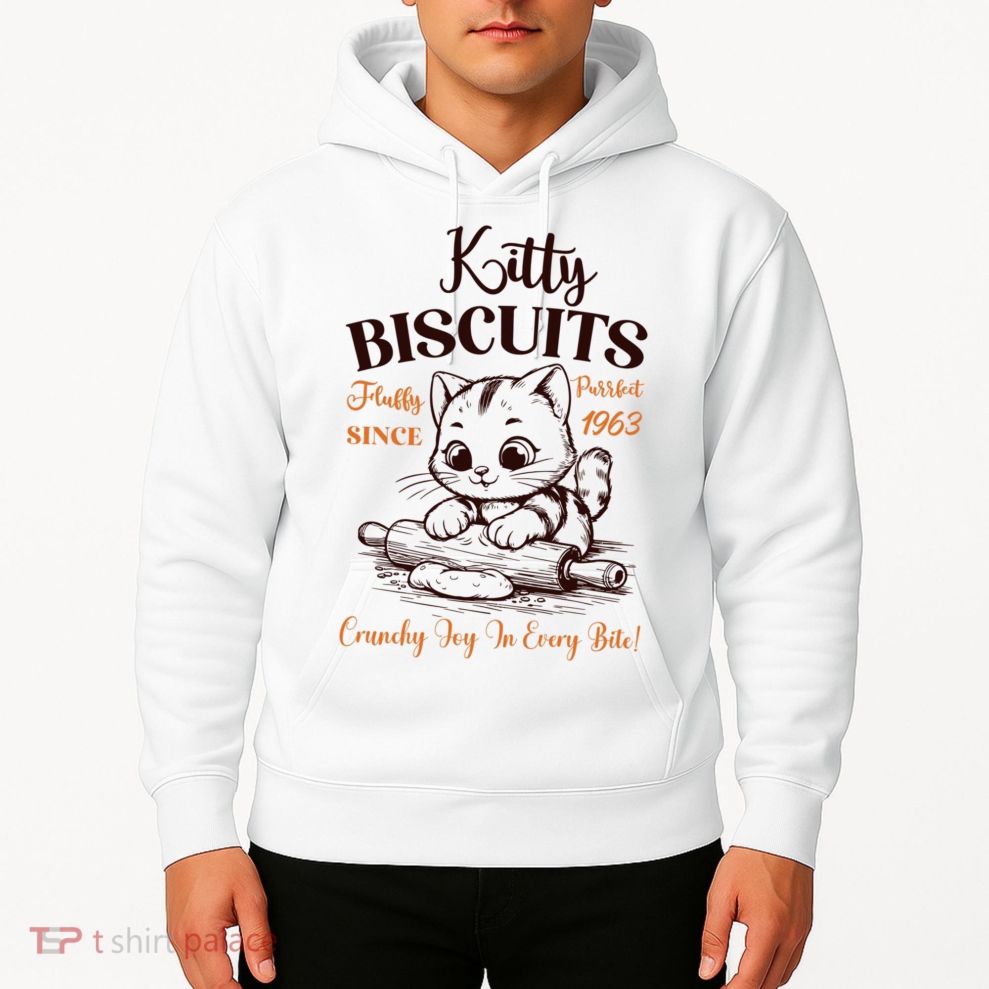 Kitty Biscuits Fluffy Purrfect Since 1963 Hoodie