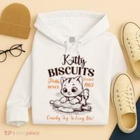 Kitty Biscuits Fluffy Purrfect Since 1963 Hoodie thumb 4