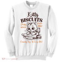 Kitty Biscuits Fluffy Purrfect Since 1963 Sweatshirt thumb 0