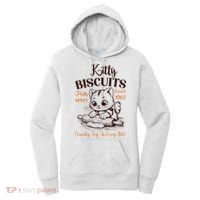 Kitty Biscuits Fluffy Purrfect Since 1963 Women's Hoodie thumb 0