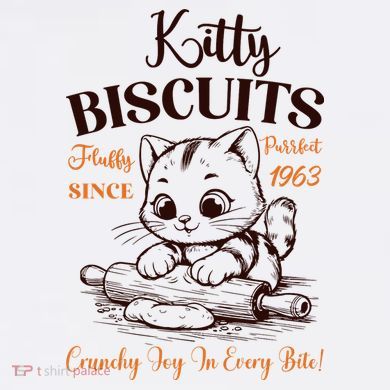 Kitty Biscuits Fluffy Purrfect Since 1963 Mesh Reversible Basketball Jersey Tank