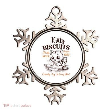 Kitty Biscuits Fluffy Purrfect Since 1963 Ornament