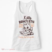 Kitty Biscuits Fluffy Purrfect Since 1963 Women's Tank Top thumb 0