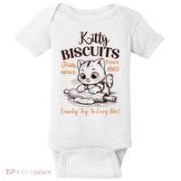 Kitty Biscuits Fluffy Purrfect Since 1963 Baby Bodysuit thumb 0
