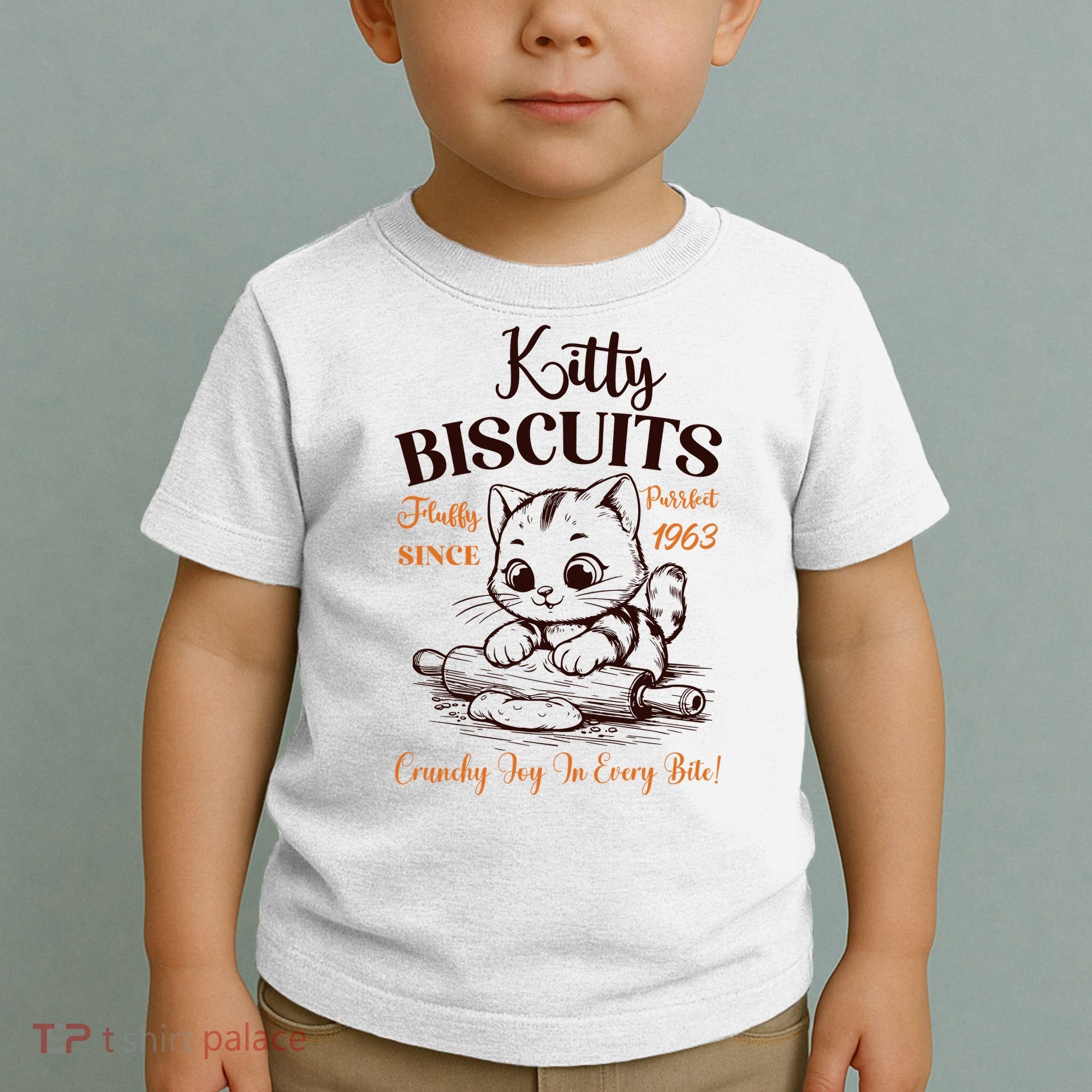 Kitty Biscuits Fluffy Purrfect Since 1963 Toddler T-Shirt