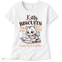 Kitty Biscuits Fluffy Purrfect Since 1963 Women's T-Shirt thumb 0