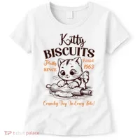 Kitty Biscuits Fluffy Purrfect Since 1963 Women's T-Shirt thumb 0