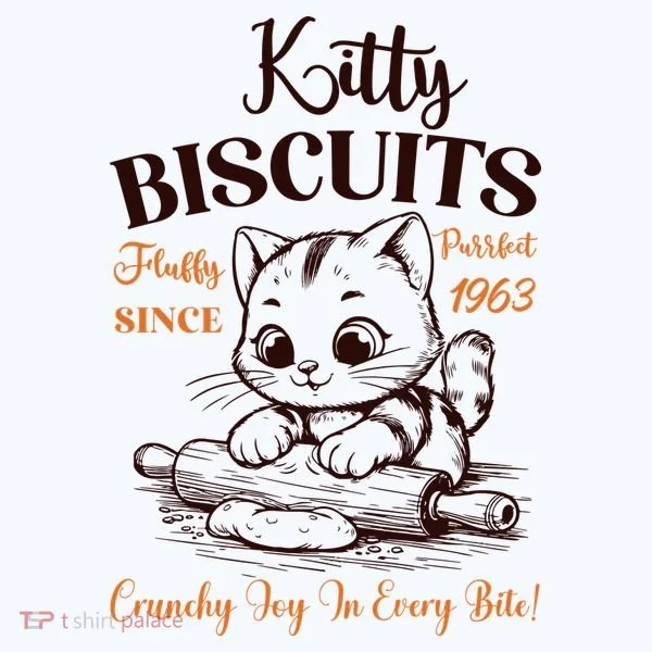 Kitty Biscuits Fluffy Purrfect Since 1963 Women's T-Shirt