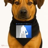 Kids Basketball For Basketball Apparel Basketball USA-Made Doggie Bandana thumb 1
