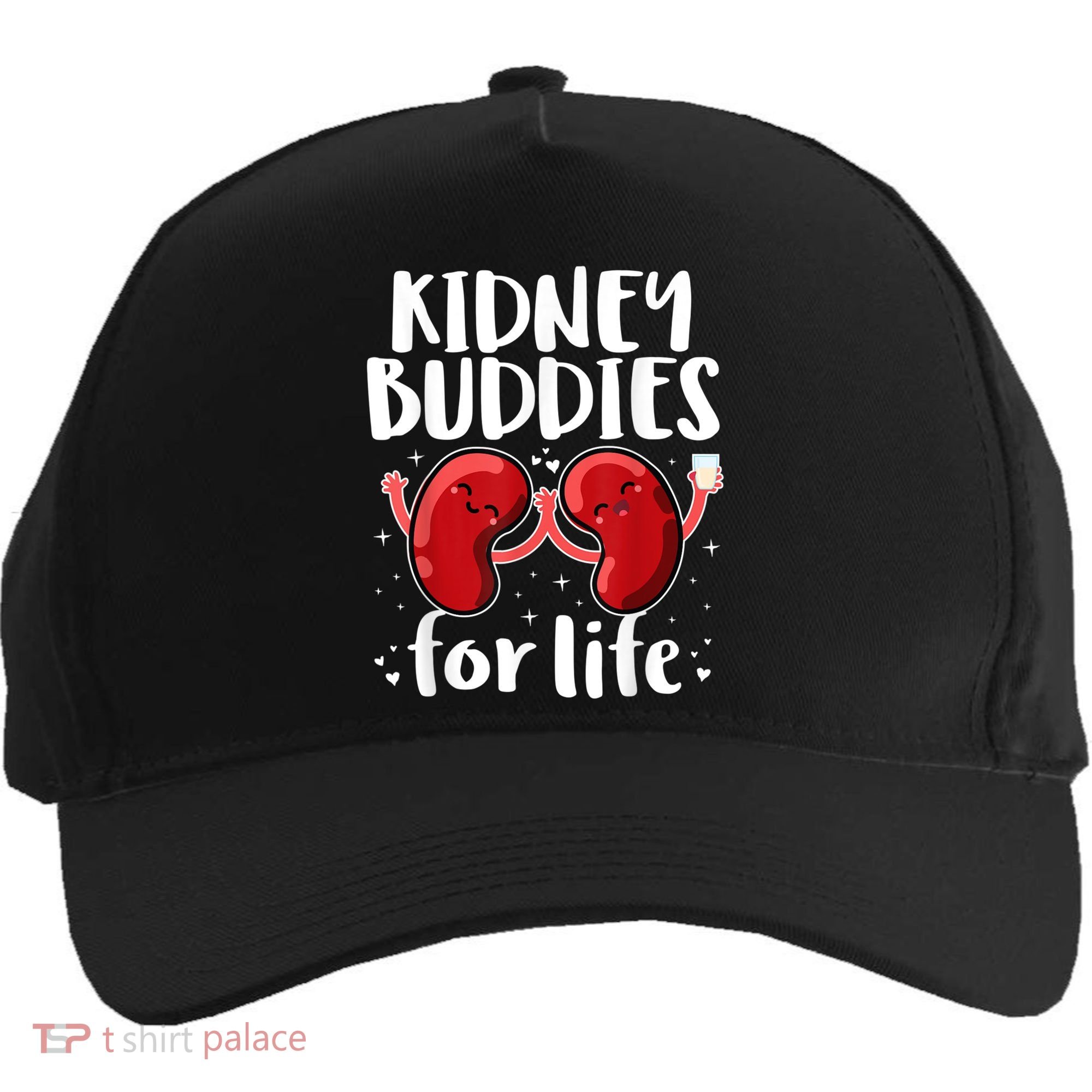 Kidney Buddies For Life Donor Recipient Five-Panel Snapback Cap