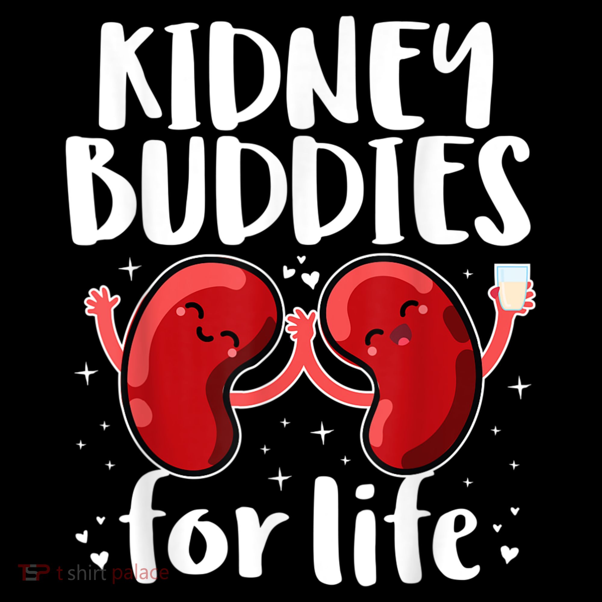 Kidney Buddies For Life Donor Recipient Long Sleeve Shirt