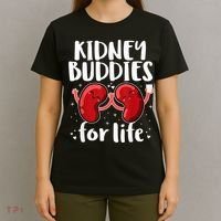 Kidney Buddies For Life Donor Recipient T-Shirt thumb 4