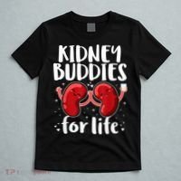 Kidney Buddies For Life Donor Recipient T-Shirt thumb 5
