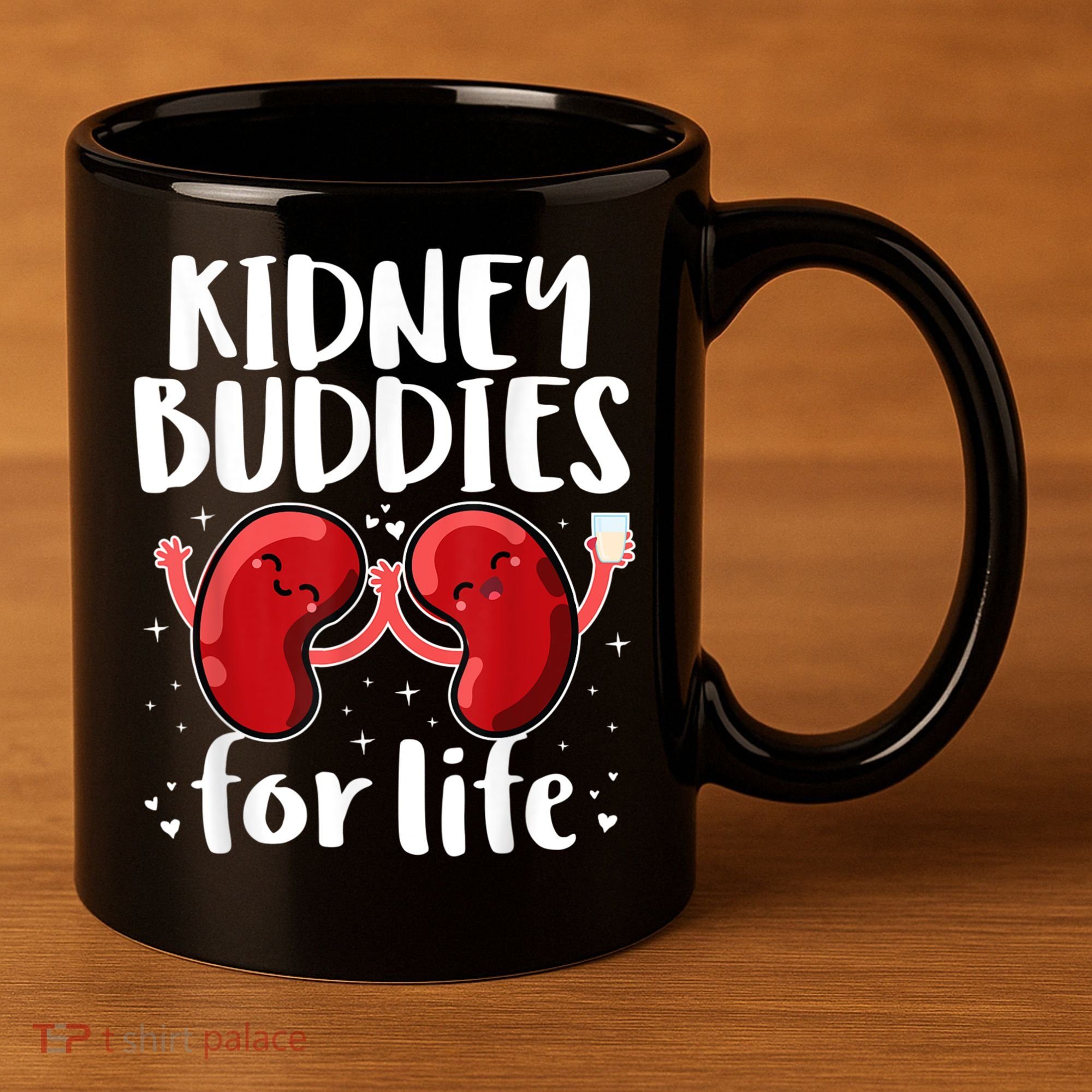 Kidney Buddies For Life Donor Recipient 11oz C Handle Ceramic Mug