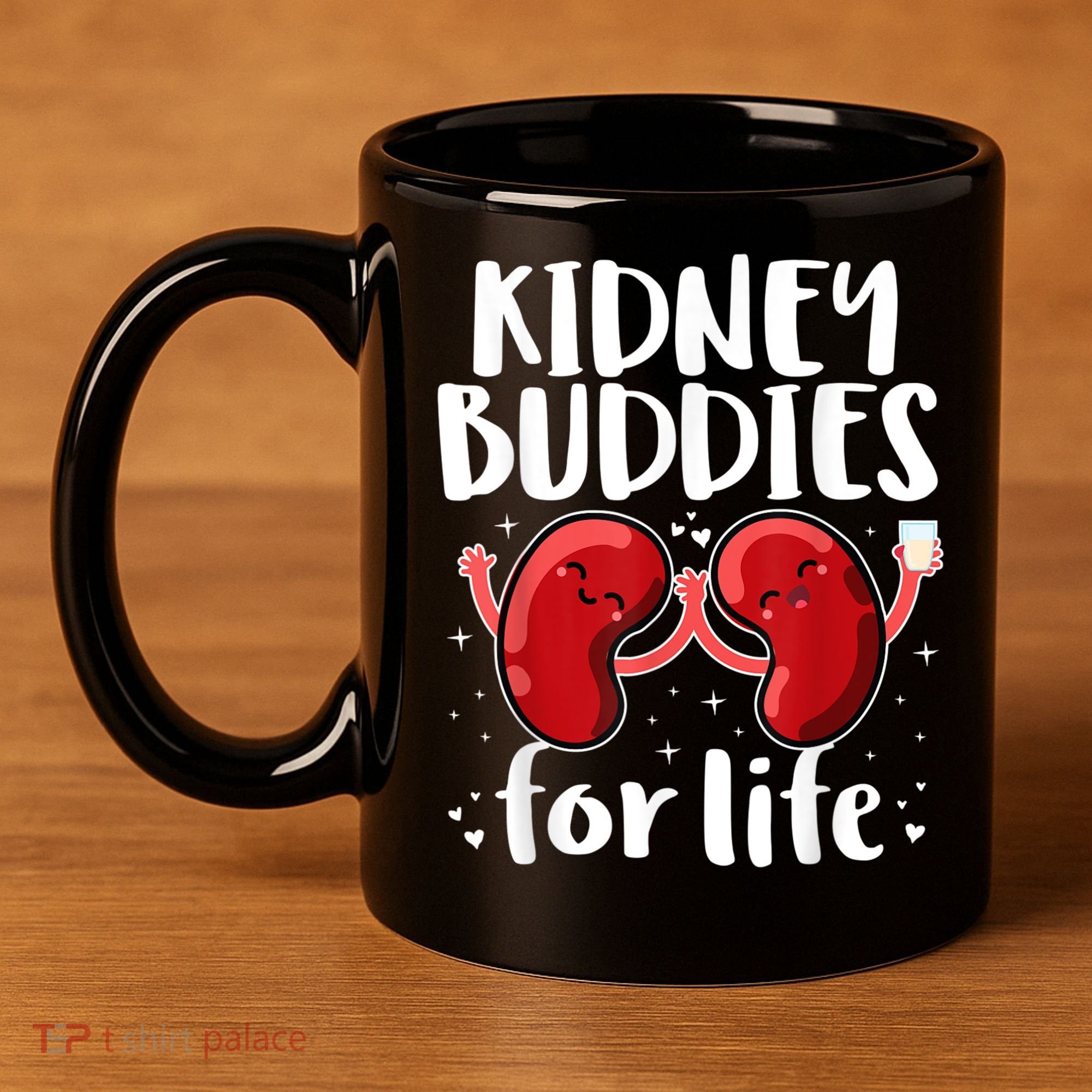 Kidney Buddies For Life Donor Recipient 11oz C Handle Ceramic Mug