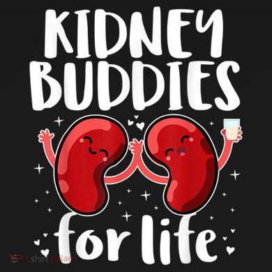 Kidney Buddies For Life Donor Recipient Tall Sweatshirt