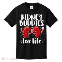 Kidney Buddies For Life Donor Recipient Kids T-Shirt thumb 0
