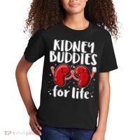 Kidney Buddies For Life Donor Recipient Kids T-Shirt thumb 2
