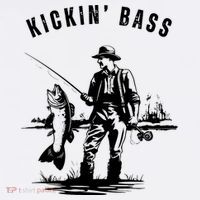 Kickin Bass Fisherman Fishing Fish Funny Outdoors Lake Women's Tank Top thumb 5