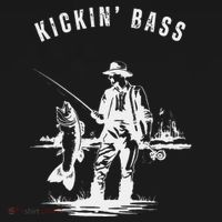 Kickin Bass Fisherman Fishing Fish Funny Outdoors Lake Women's Tank Top thumb 5